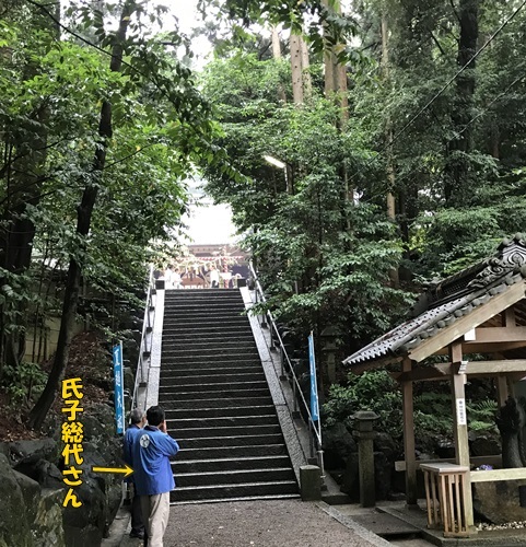 広幡さん階段