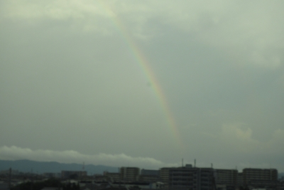 大阪の虹