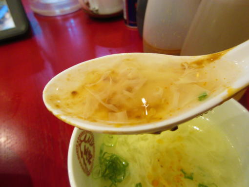 108　　スープ上げ(1)