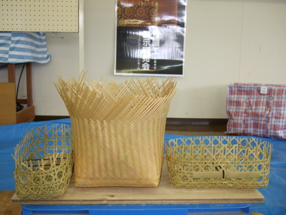 今年7回目の竹細工教室 | 趣味の竹かごバッグ