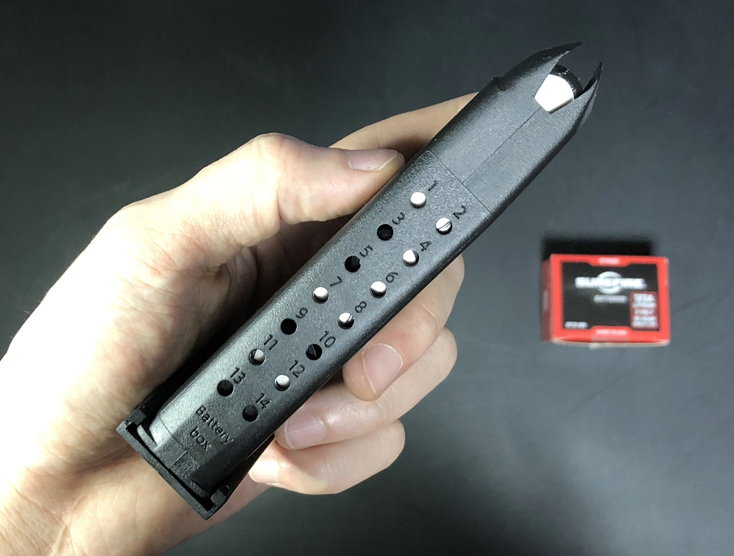 10 TMC GLOCK MAGAZINE STYLE CR123A BATTERY CASE グロック マガジン スタイル 電池ケース SUREFIRE SF123A 純正電池!! 購入 開封 取付 レビュー!!