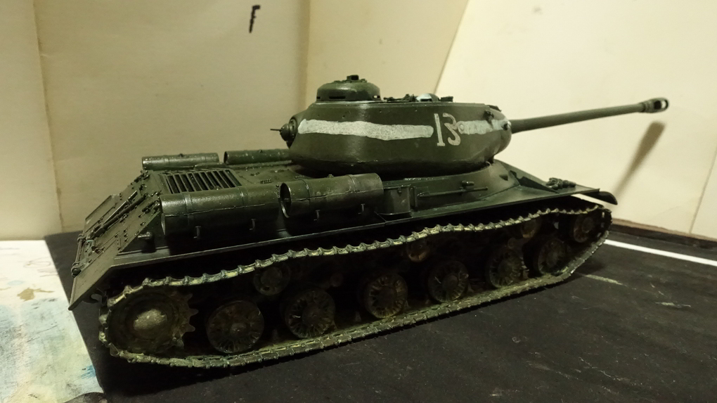 タミヤのミリタリーミニチュアシリーズ  No.289 ソ連軍 JS-2重戦車 その２