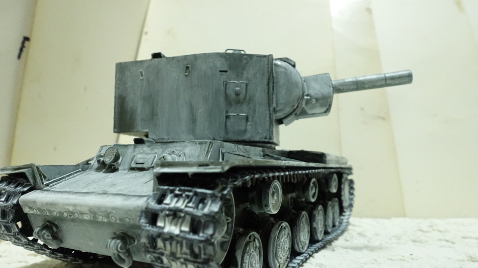 トランペッター ソ連軍 KV-2重戦車の２ その５