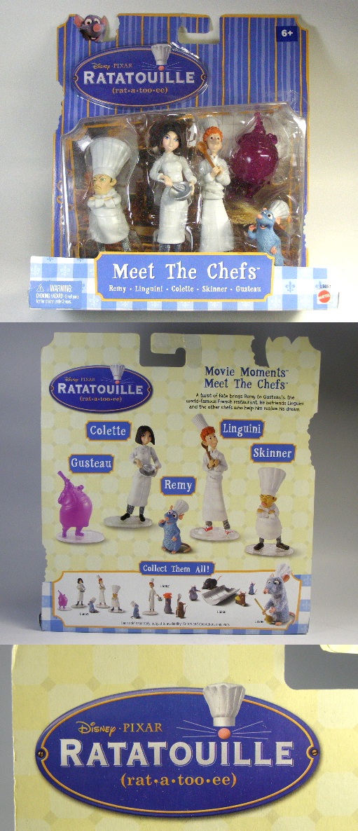 レミーのおいしいレストラン フィギュア キャラクターグッズ おもちゃ おもちゃ・ホビー・グッズ 販促ブック